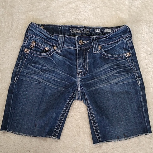 Miss Me Pants - Miss Me Cut off Shorts size 27 Distressed